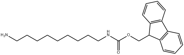 Carbamic acid, N-(9-aminononyl)-, 9H-fluoren-9-ylmethyl ester Structure