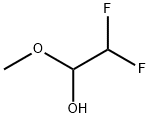 Ethanol, 2,2-difluoro-1-methoxy- Structure