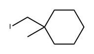 Cyclohexane, 1-(iodomethyl)-1-methyl- Structure