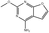 2-Methoxy-furo[2,3-d]pyrimidin-4-amine Structure