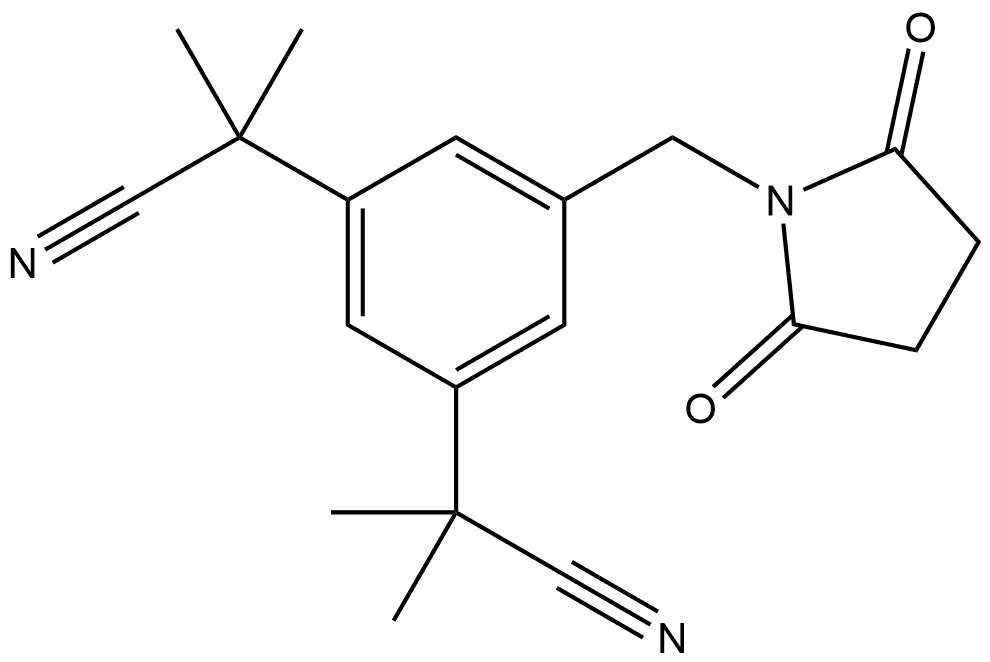 Anastrozole Impurity 19 Structure