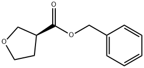 3-Furancarboxylic acid, tetrahydro-, phenylmethyl ester, (S)- (9CI) 구조식 이미지