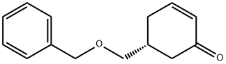 2-Cyclohexen-1-one, 5-[(phenylmethoxy)methyl]-, (5R)- Structure