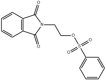 2-Phthalimidoethyl benzenesulfonate Structure