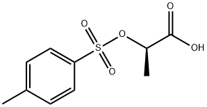 Propanoic acid, 2-[[(4-methylphenyl)sulfonyl]oxy]-, (2R)- Structure