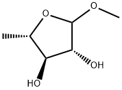 L-Arabinofuranoside, methyl 5-deoxy- Structure