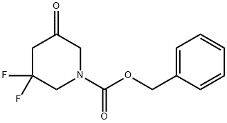 Benzyl 3,3-difluoro-5-oxopiperidine-1-carboxylate Structure