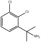 2-(2,3-dichlorophenyl)prop-2-ylamine Structure