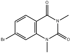 2,4(1H,3H)-Quinazolinedione, 7-bromo-1,3-dimethyl- 구조식 이미지