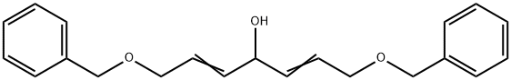 2,5-Heptadien-4-ol, 1,7-bis(phenylmethoxy)- Structure