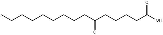 Pentadecanoic acid, 6-oxo- 구조식 이미지