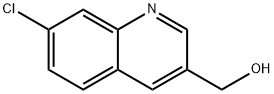 3-Quinolinemethanol, 7-chloro- Structure