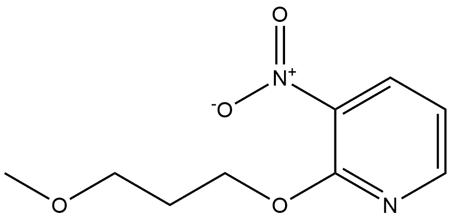 2-(3-methoxypropoxy)-3-nitropyridine Structure