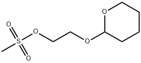 Ethanol, 2-[(tetrahydro-2H-pyran-2-yl)oxy]-, 1-methanesulfonate Structure