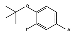 Benzene, 4-bromo-1-(1,1-dimethylethoxy)-2-fluoro- Structure