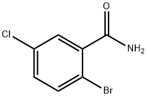 Benzamide, 2-bromo-5-chloro- 구조식 이미지