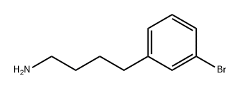 Benzenebutanamine, 3-bromo- 구조식 이미지