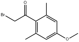 2',6'-Dimethyl-4'-methoxyphenacyl bromide Structure