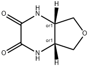 (4aR,7aS)-octahydrofuro[3,4-b]pyrazine-2,3-dione, cis Structure