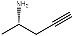 4-Pentyn-2-amine, (2S)- Structure