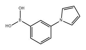 Boronic acid, B-[3-(1H-pyrrol-1-yl)phenyl]- Structure