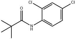 Propanamide, N-(2,4-dichlorophenyl)-2,2-dimethyl- Structure