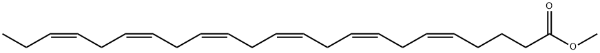 Methyl 5(Z),8(Z),11(Z),14(Z),17(Z),20(Z)-Tricosahexaenoate Structure