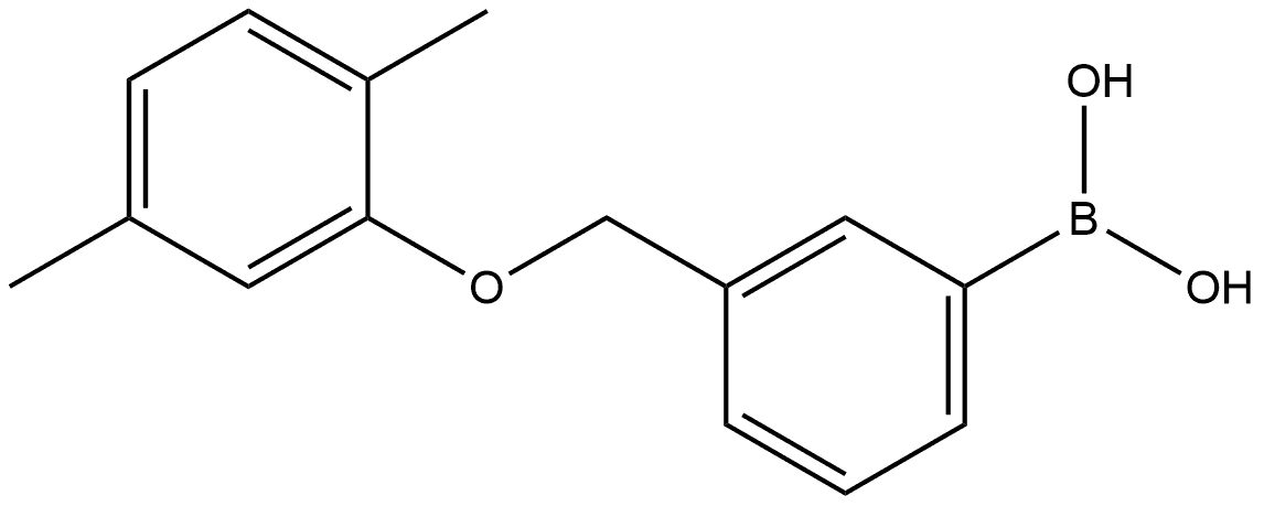 B-[3-[(2,5-Dimethylphenoxy)methyl]phenyl]boronic acid Structure