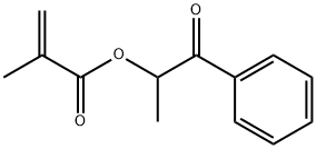 1-oxo-1-phenylpropan-2-yl methacrylate 구조식 이미지