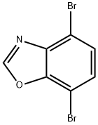 Benzoxazole, 4,7-dibromo- Structure