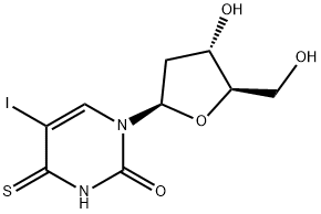 Uridine, 2'-deoxy-5-iodo-4-thio- Structure