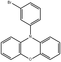 10H-Phenoxazine, 10-(3-bromophenyl)- Structure