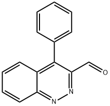 4-phenyl-3-Cinnolinecarboxaldehyde Structure