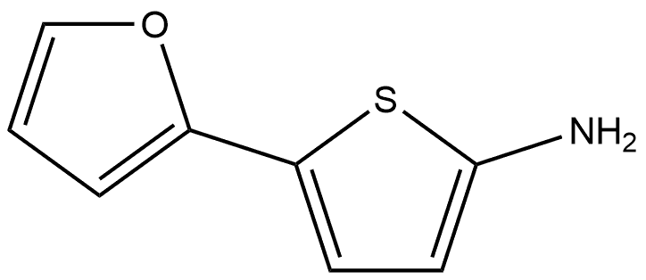 2-Amino-5-(2-furyl)thiophene 구조식 이미지
