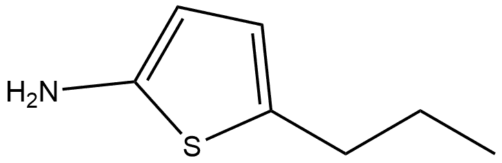 2-Thiophenamine, 5-propyl- Structure