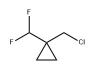 Cyclopropane, 1-(chloromethyl)-1-(difluoromethyl)- 구조식 이미지