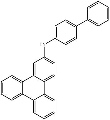 2-Triphenylenamine, N-[1,1'-biphenyl]-4-yl- Structure