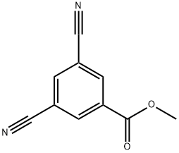 Methyl 3,5-dicyanobenzoate Structure