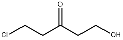 3-Pentanone, 1-chloro-5-hydroxy- Structure