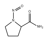 2-Pyrrolidinecarboxamide, 1-nitroso- Structure