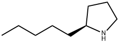 Pyrrolidine, 2-pentyl-, (2S)- 구조식 이미지