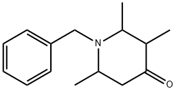 1-Benzyl-2,3,6-trimethylpiperidin-4-one Structure