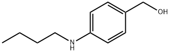 Benzenemethanol, 4-(butylamino)- Structure