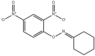 O-(2,4-Dinitrophenyl)cyclohexanone oxime Structure