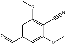 Benzonitrile, 4-formyl-2,6-dimethoxy- 구조식 이미지