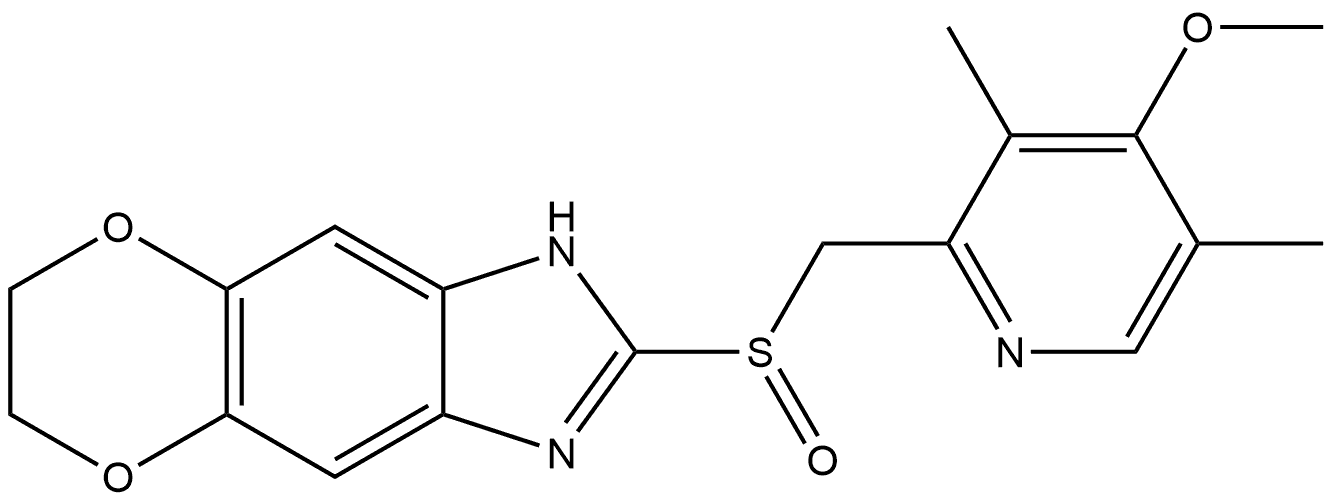 Anaprazole Impurity 27 Structure