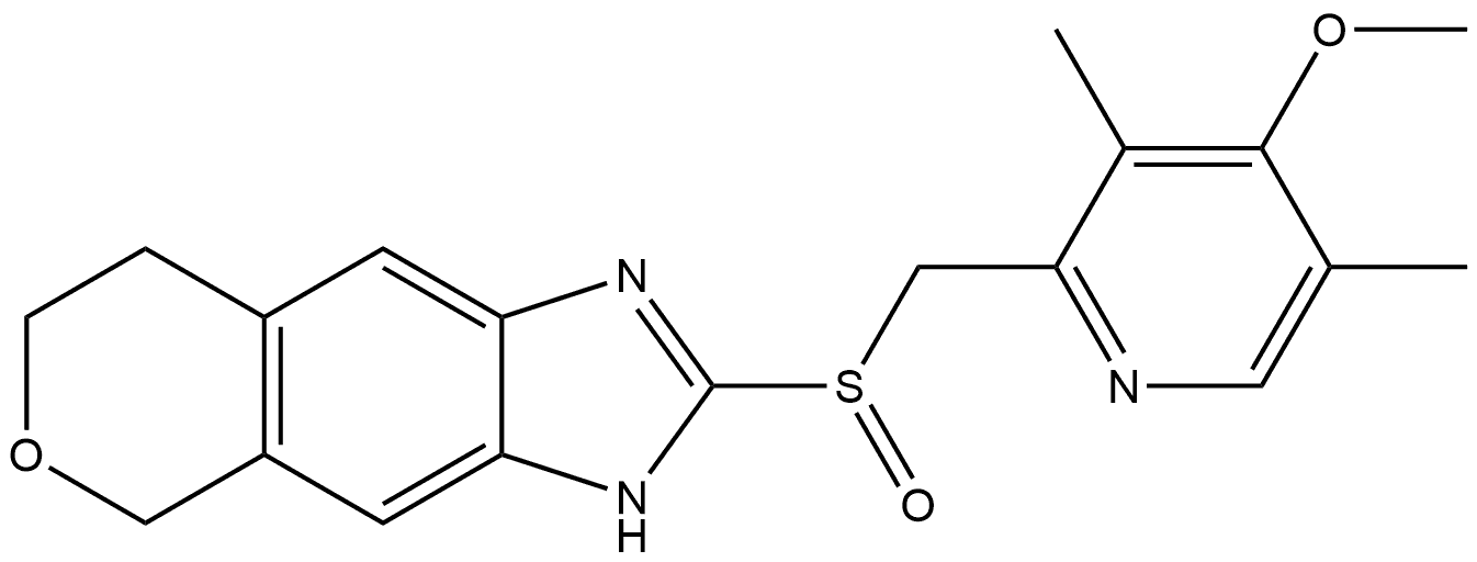 Anaprazole Impurity 23 Structure