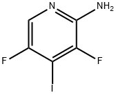 3,5-Difluoro-4-iodopyridin-2-amine Structure