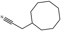 Cyclooctaneacetonitrile Structure