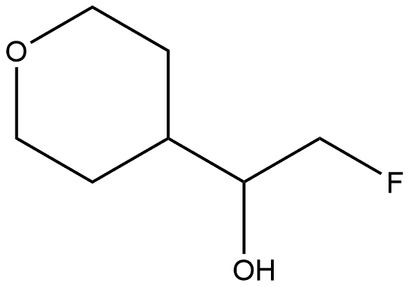 α-(Fluoromethyl)tetrahydro-2H-pyran-4-methanol 구조식 이미지